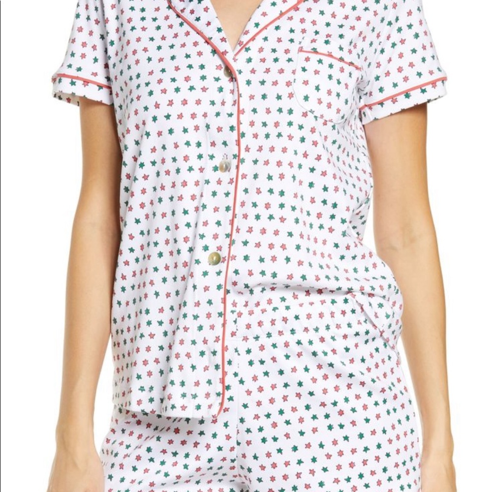 Roller Rabbit Starry Night Polo Pajama Set